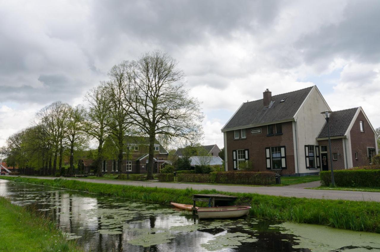 4P Chalet Tolve Met 4 Fietsen Vlakbij Natuurgebieden Drents Friese Wold, Fochteloerveen En Gevangenisdorp Veenhuizen 奥斯特沃尔德 外观 照片