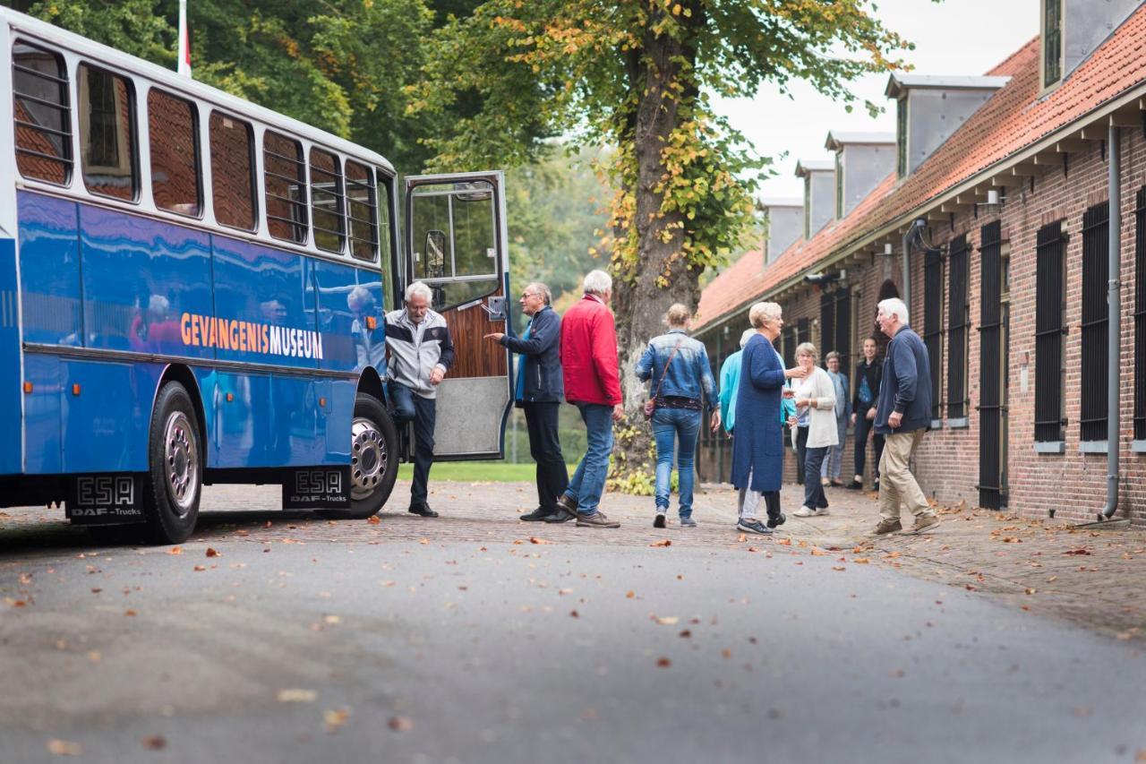 4P Chalet Tolve Met 4 Fietsen Vlakbij Natuurgebieden Drents Friese Wold, Fochteloerveen En Gevangenisdorp Veenhuizen 奥斯特沃尔德 外观 照片